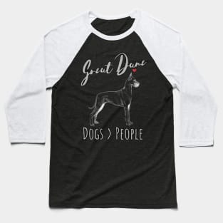 Great Danes - Dogs > People Baseball T-Shirt